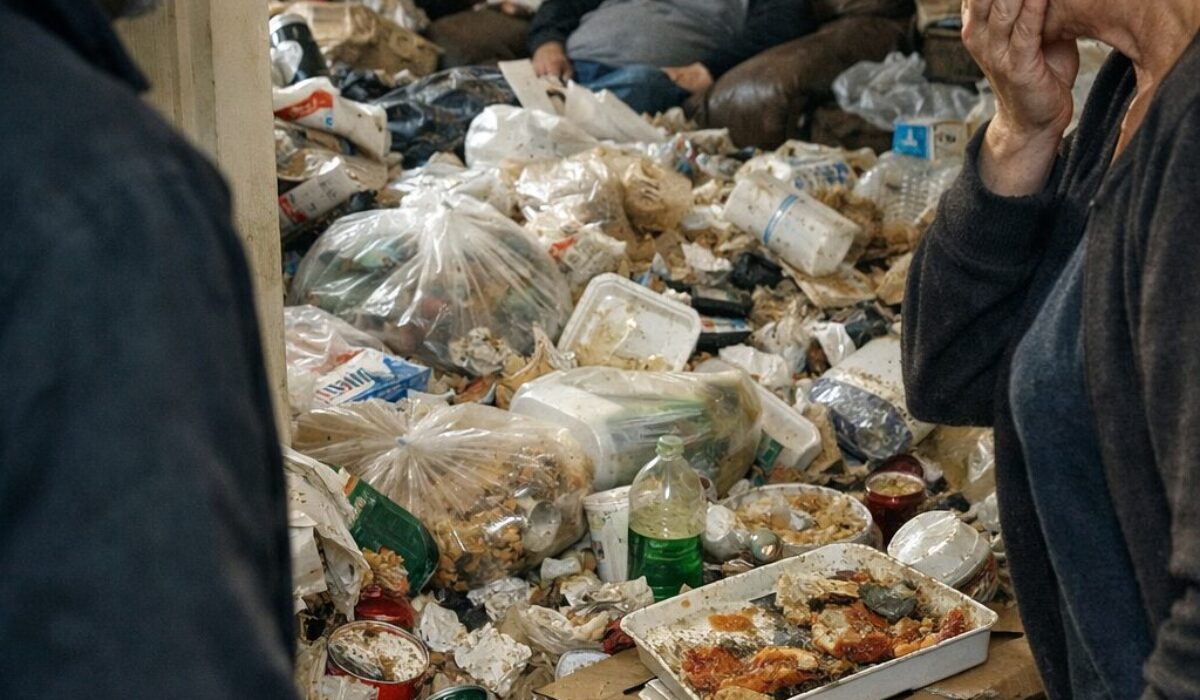 Des proches découvrent tardivement l’accumulation de déchets ménagers chez un patient isolé dans son logement