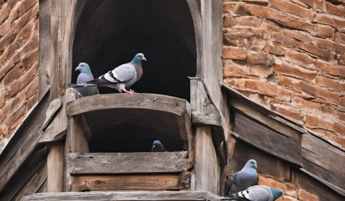 nettoyage des fientes de pigeon