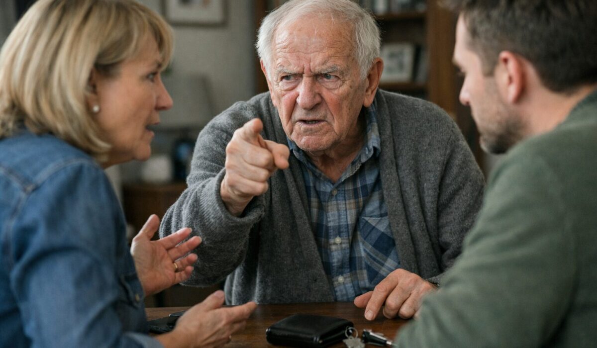 Patient atteint du syndrome de Korsakoff accusant ses proches d’avoir déplacé un objet qu’il a lui-même oublié dans un salon familial