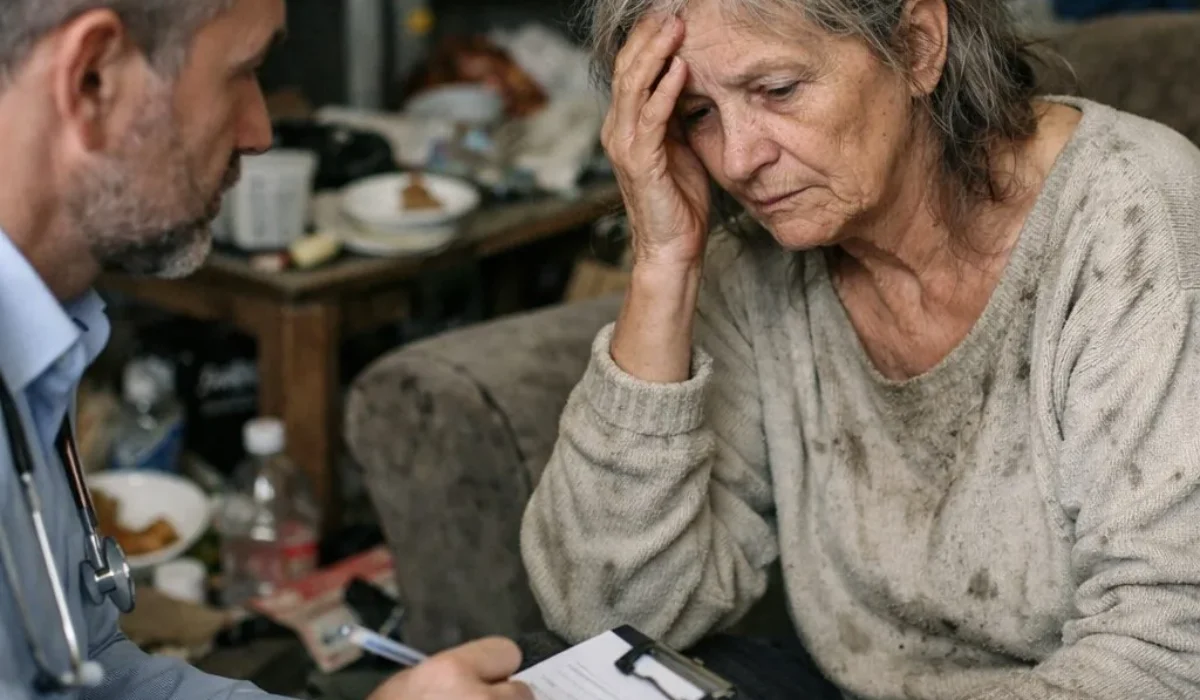 Quels critères cliniques précis permettent d’évaluer la conscience du trouble chez une personne vivant dans l’incurie depuis des années ?
