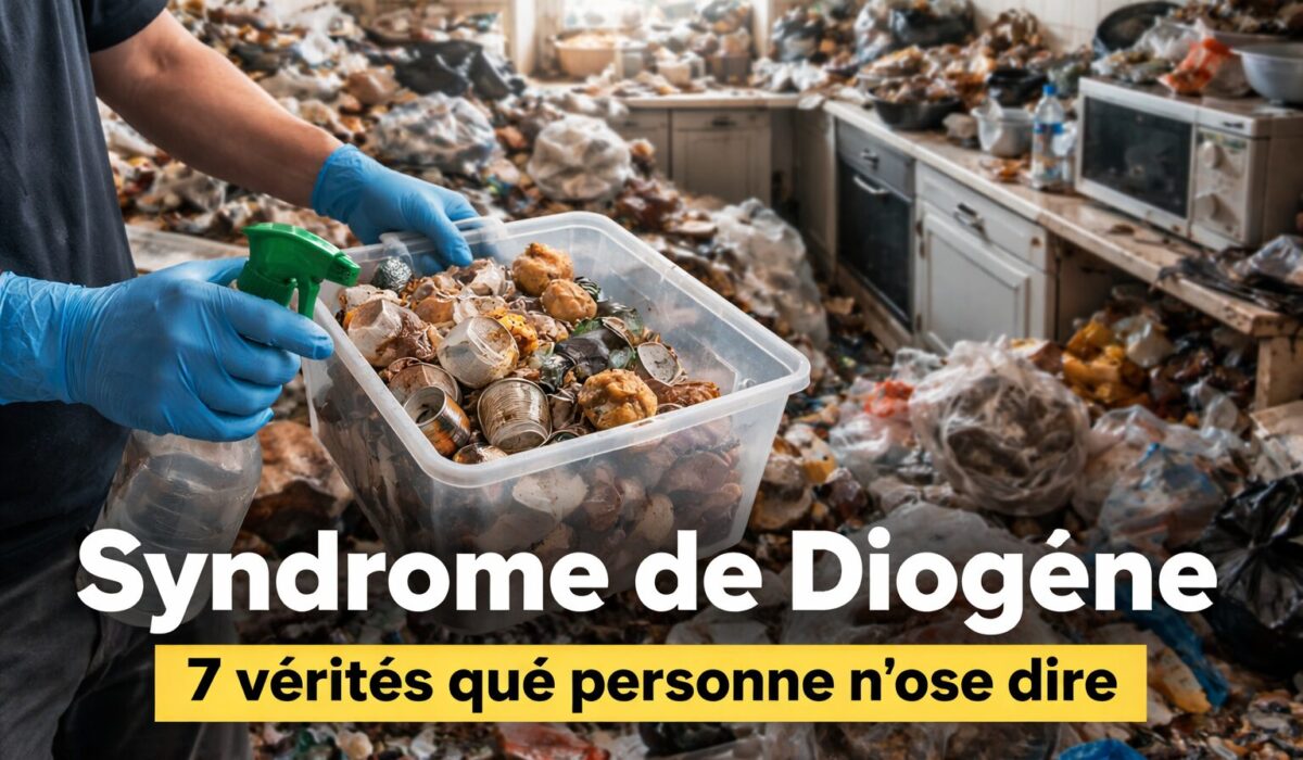 Nettoyage d'un appartement encombré