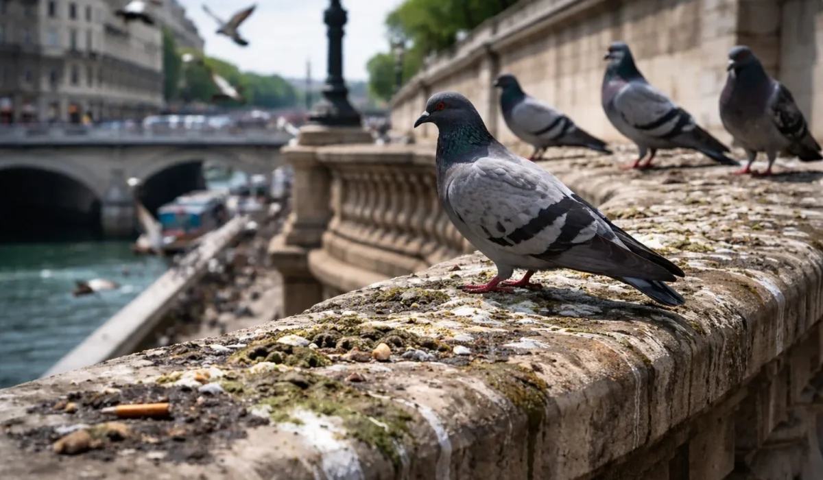 Fientes de pigeon et danger sanitaire en 8 constats essentiels