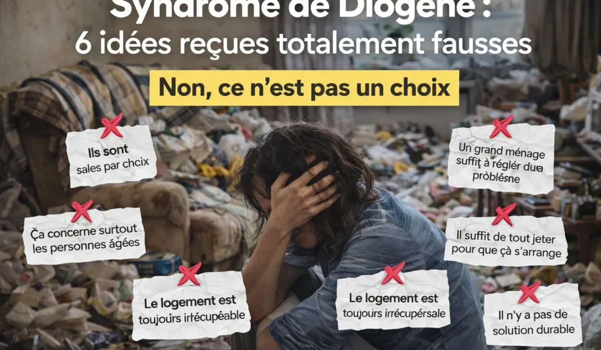 Syndrome de Diogène : 6 idées reçues totalement fausses