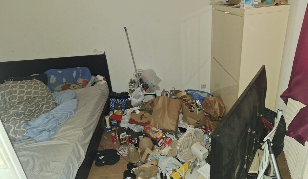 nettoyage maison très sale