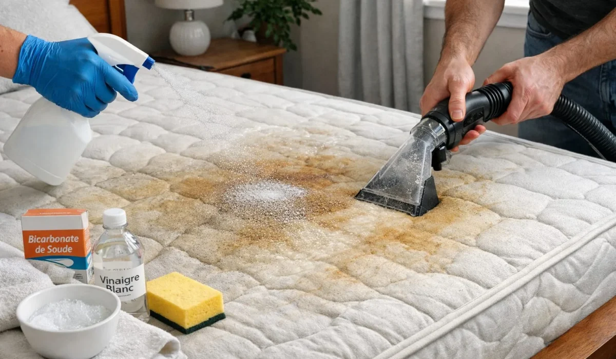 Comment assainir un matelas souillé : est-ce récupérable ou systématiquement à jeter ?