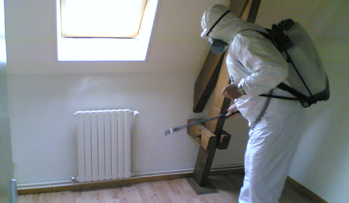 Désinfection après décès