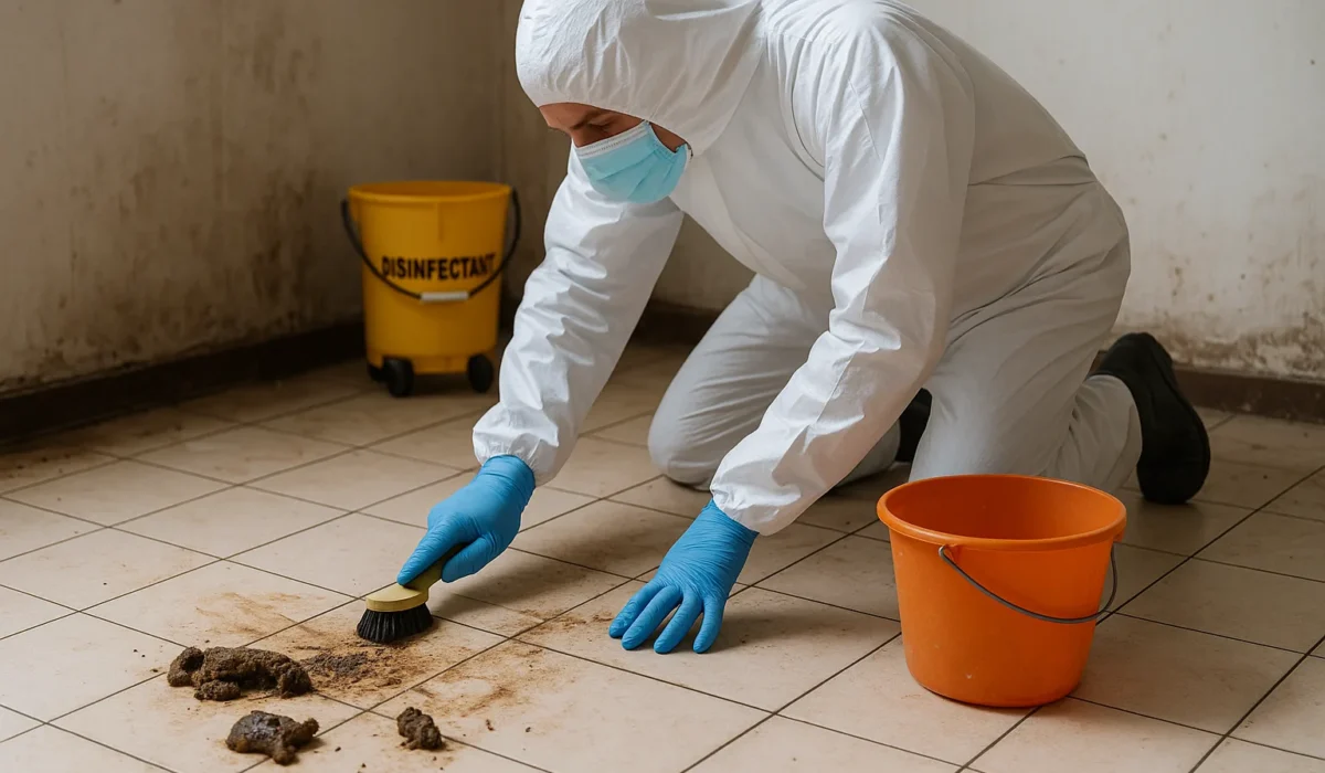 Désinfection, décontamination, désodorisation : le triptyque essentiel après des excréments de chien