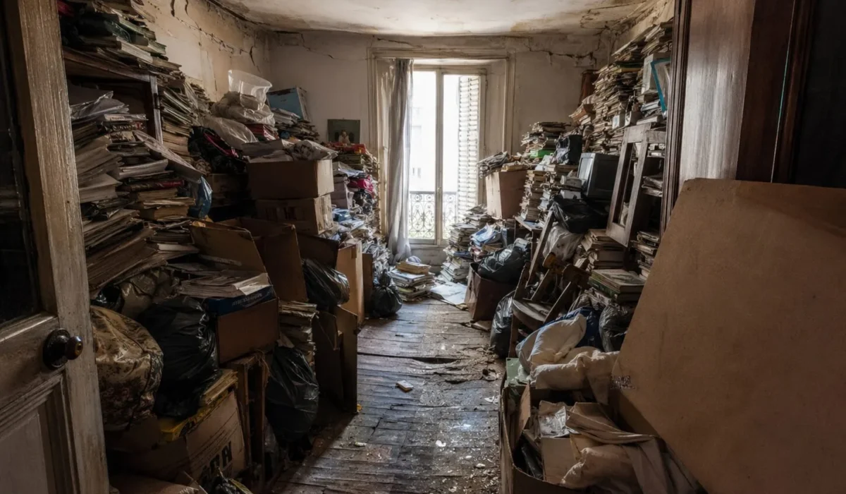 Quels indicateurs montrent qu’un logement Diogène présente un risque d’effondrement par surcharge ?
