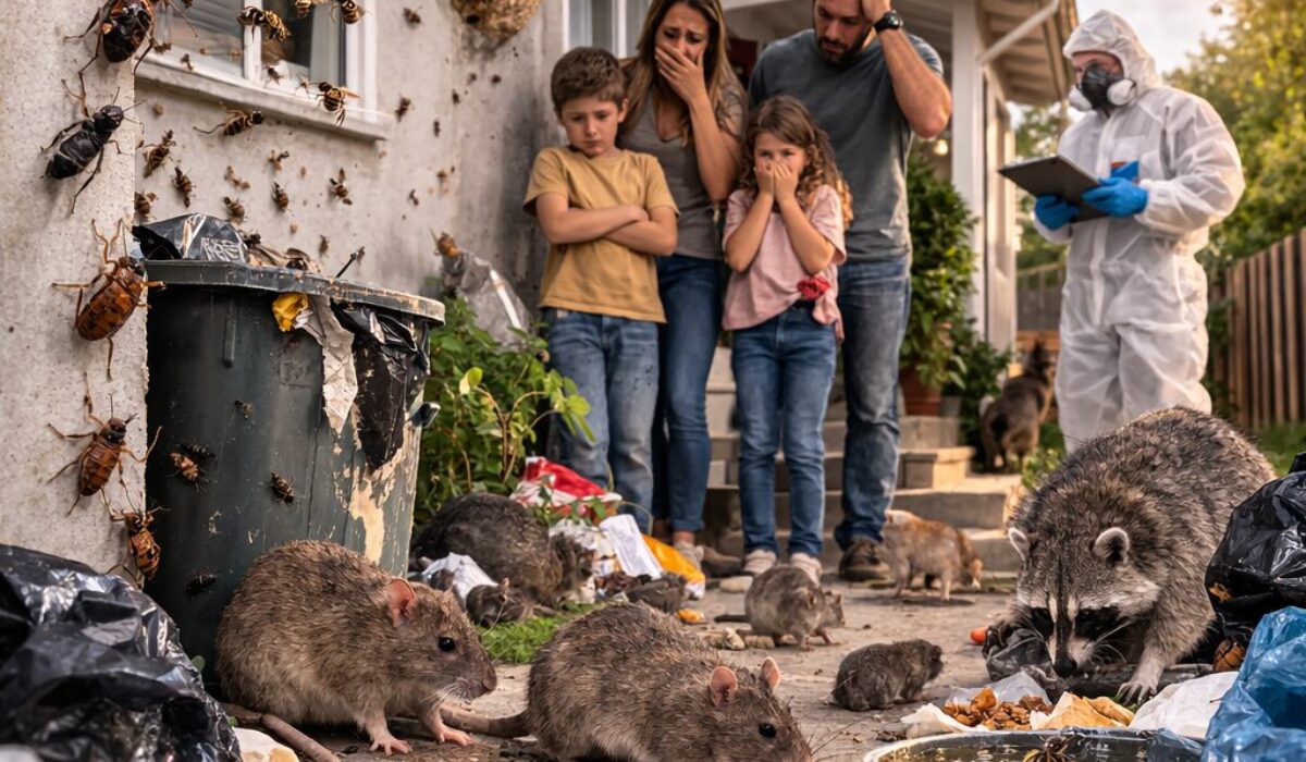 Habitat dégradé par une surpopulation animale avec risques sanitaires et impact sur la santé