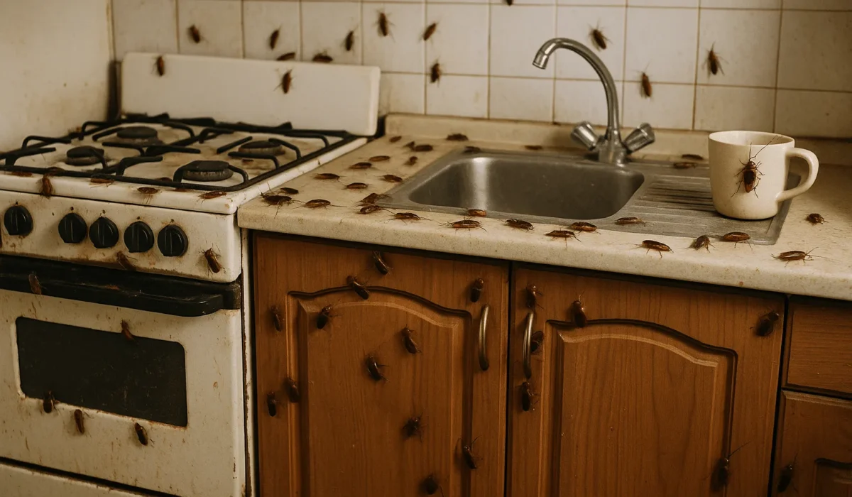 Combien de temps faut-il pour qu’une infestation de cafards devienne massive ?