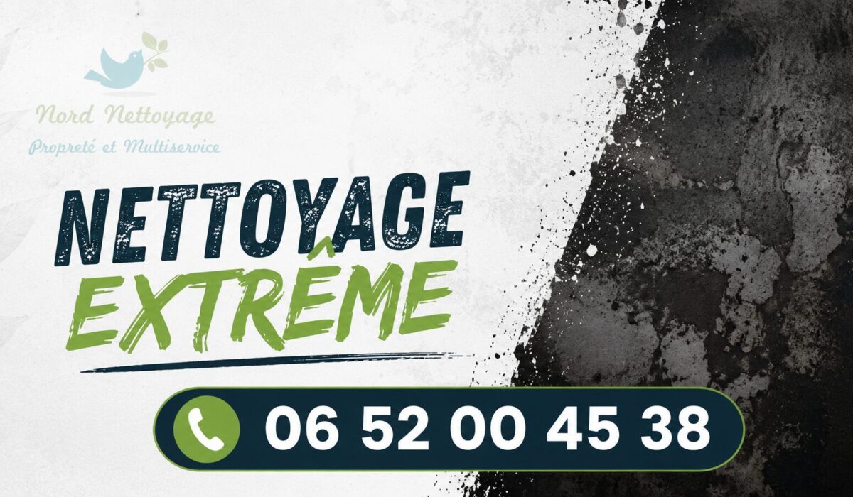 Nettoyage extrême à Albens par Nord Nettoyage : intervention rapide pour logements insalubres, syndrome de Diogène, décès et sinistres.