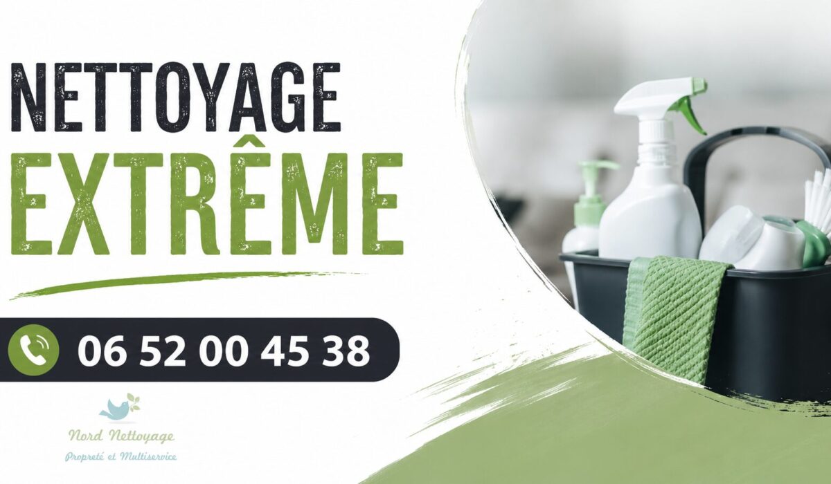 Nettoyage extrême à Allinges réalisé par Nord Nettoyage avec intervention rapide pour logements insalubres, syndrome de Diogène et après sinistre.