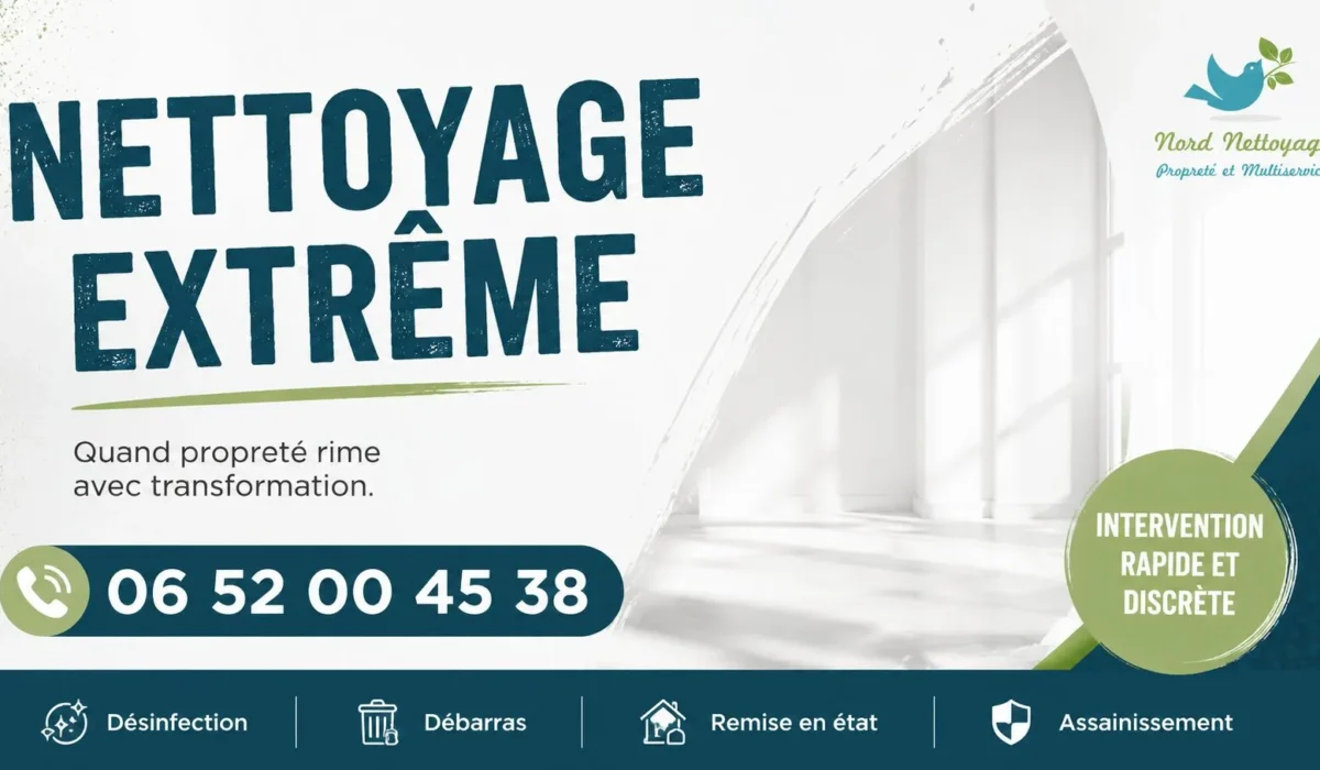 Andilly : nos prestations de nettoyage extrême