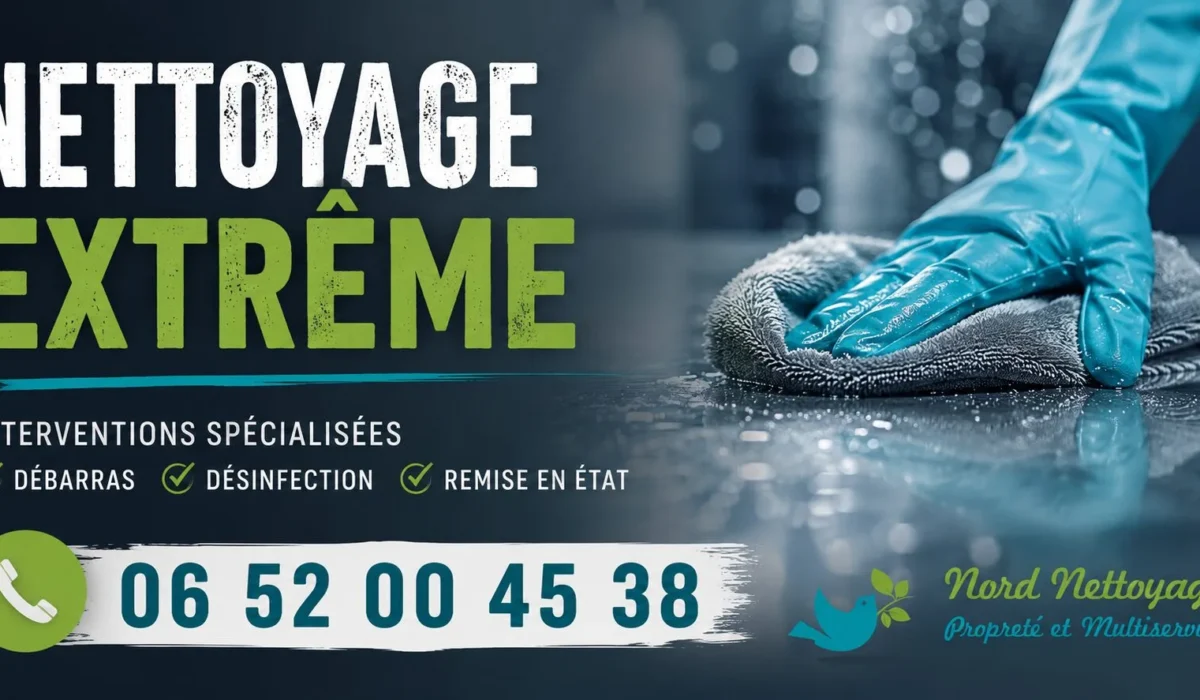 Angerville : nos prestations de nettoyage extrême