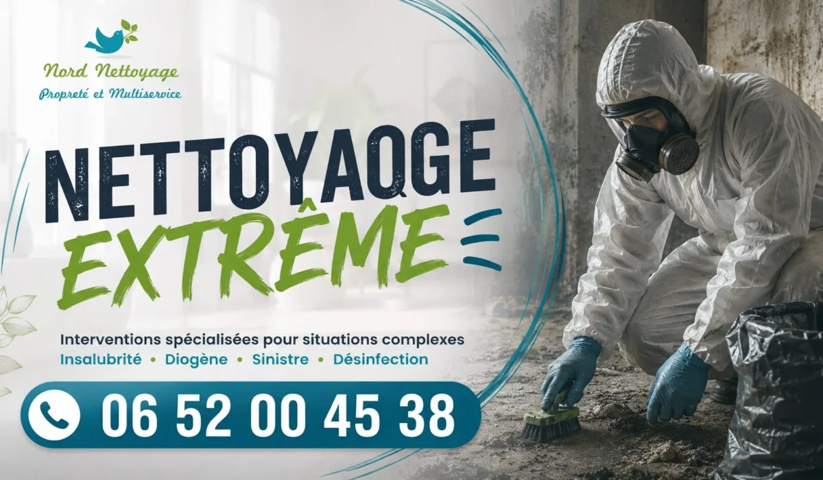 Arcueil : nos prestations de nettoyage extrême
