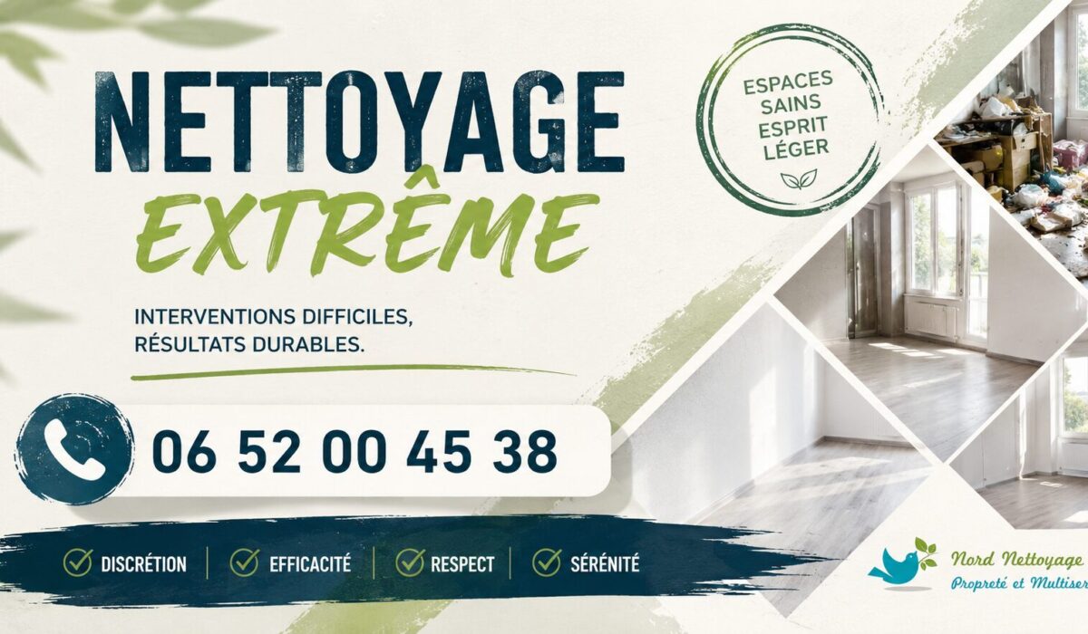 Intervention de nettoyage extrême à Arnas avec remise en état complète de logements insalubres, après sinistre ou syndrome de Diogène.