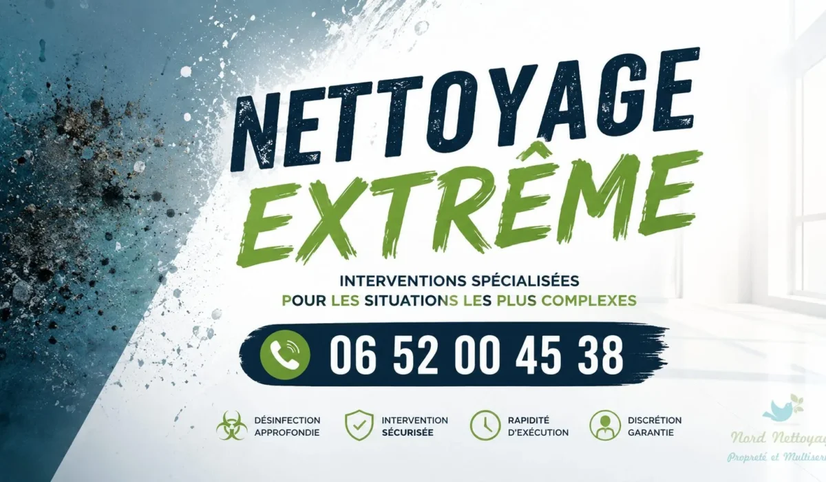 Arques : nos prestations de nettoyage extrême