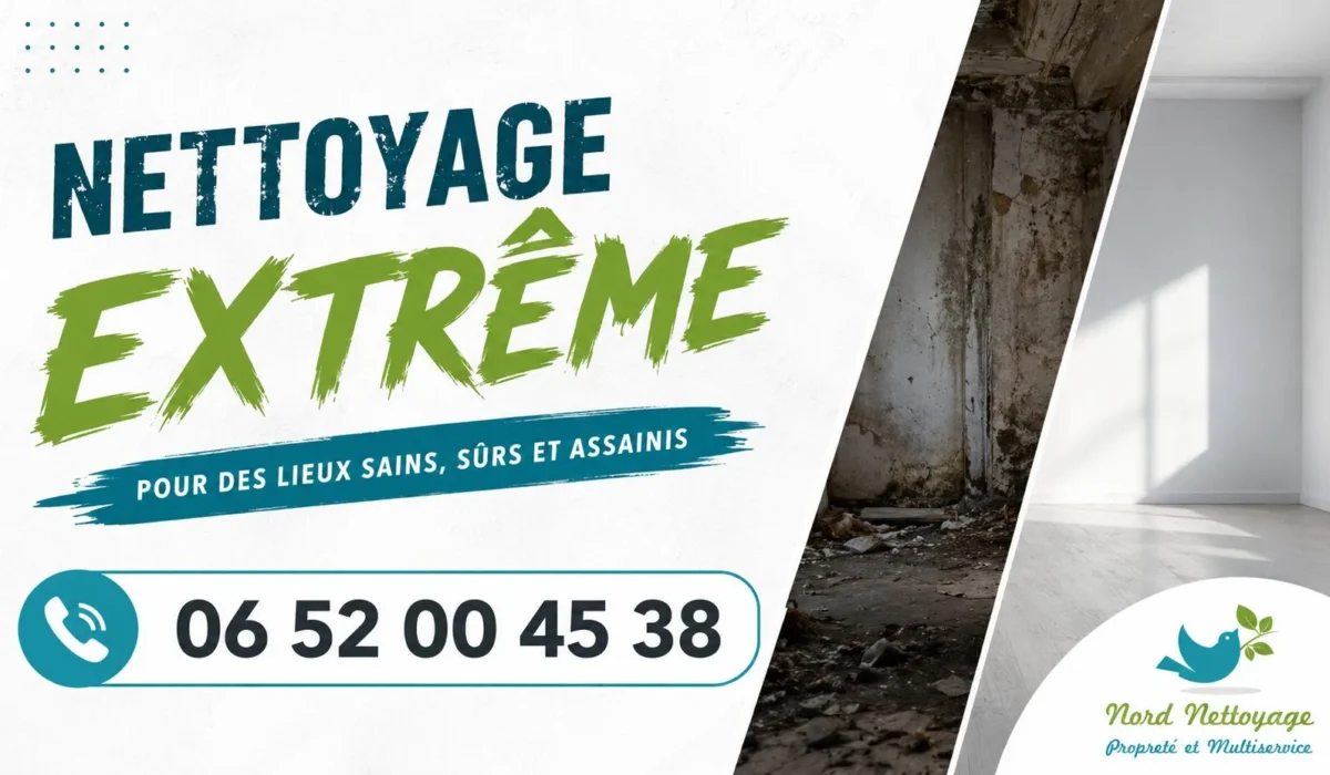 Audruicq : nos prestations de nettoyage extrême