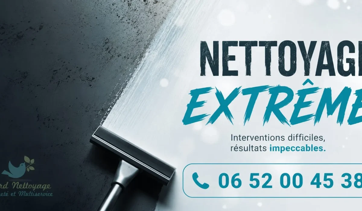 Auxonne : nos prestations de nettoyage extrême