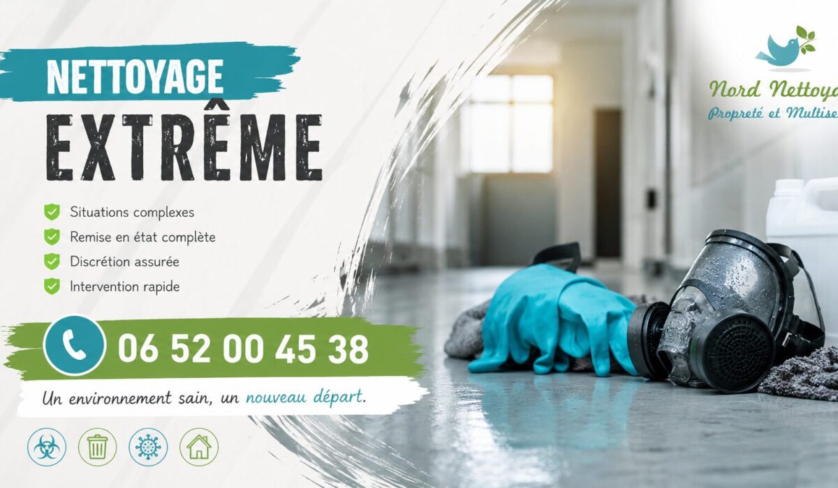 Nettoyage extrême à Balan – remise en état et désinfection de logements insalubres