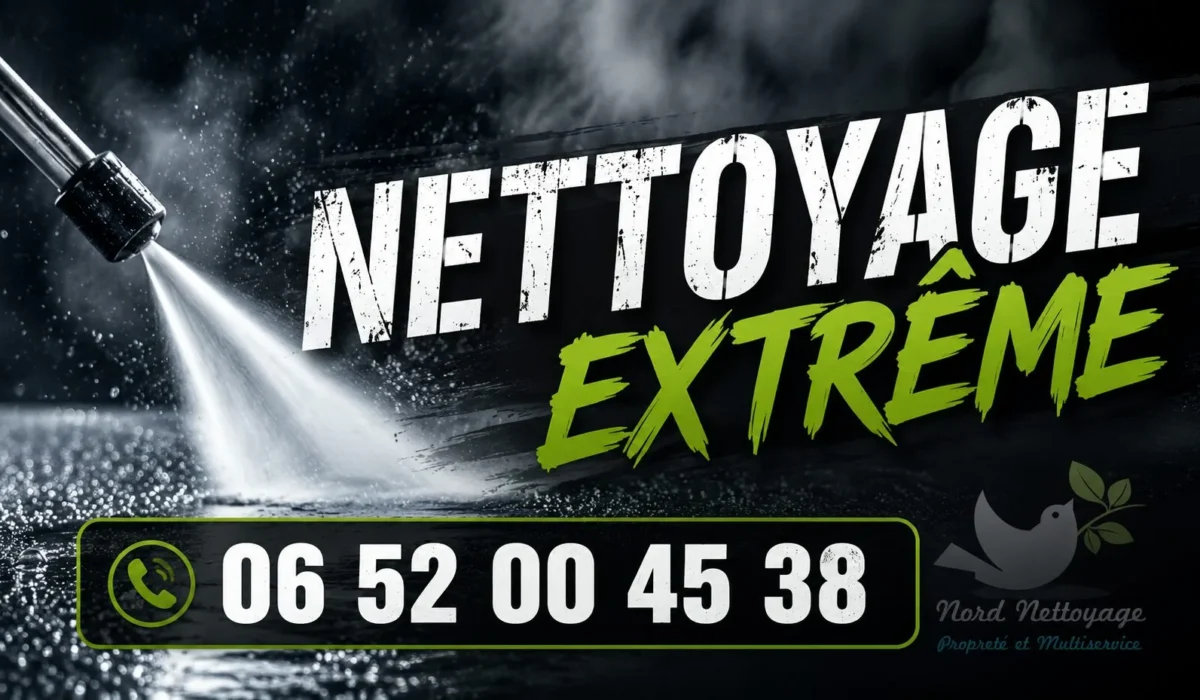 Bauvin : nos prestations de nettoyage extrême