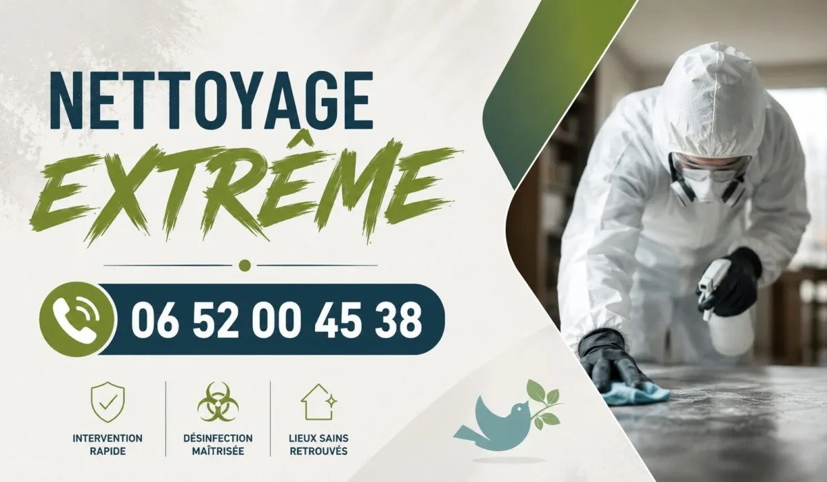 Beauvais : Nos prestations de nettoyage extrême