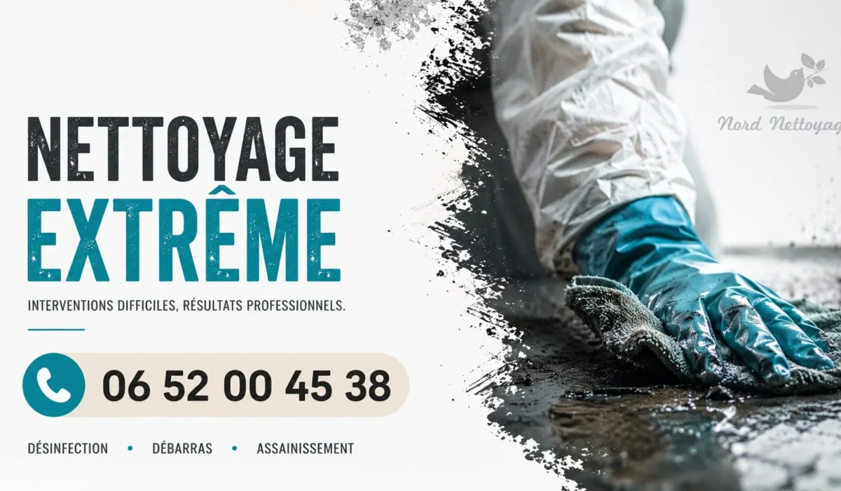 Berck : Nos prestations de nettoyage extrême