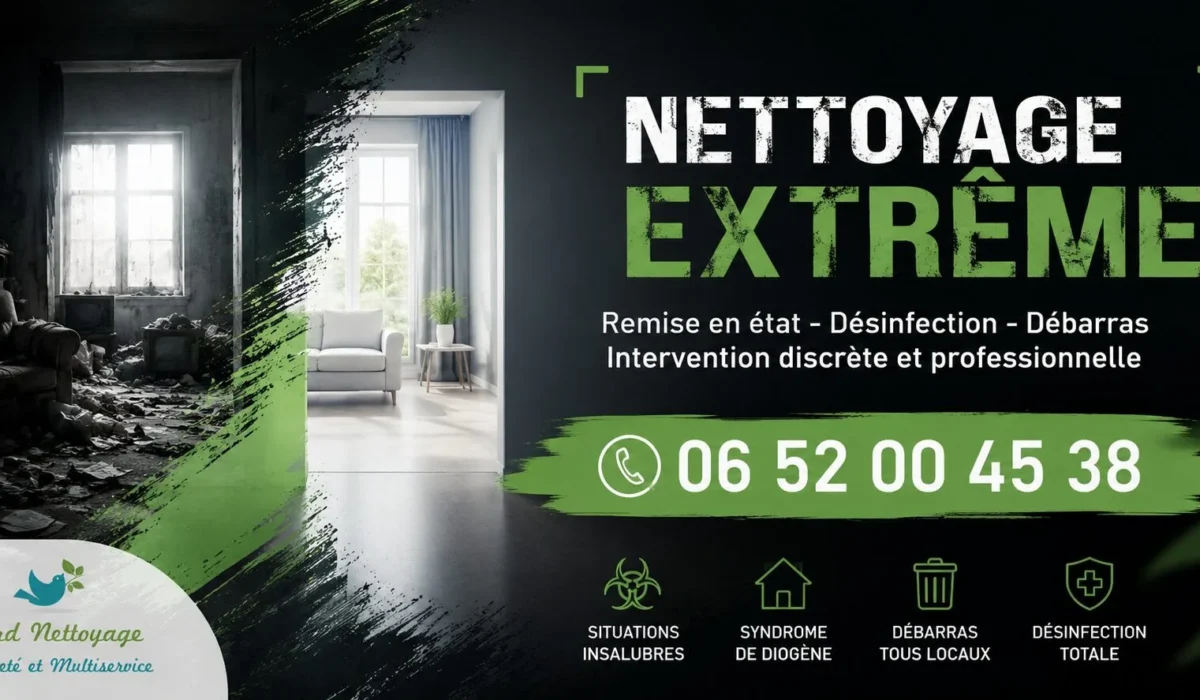 Bessancourt : nos prestations de nettoyage extrême