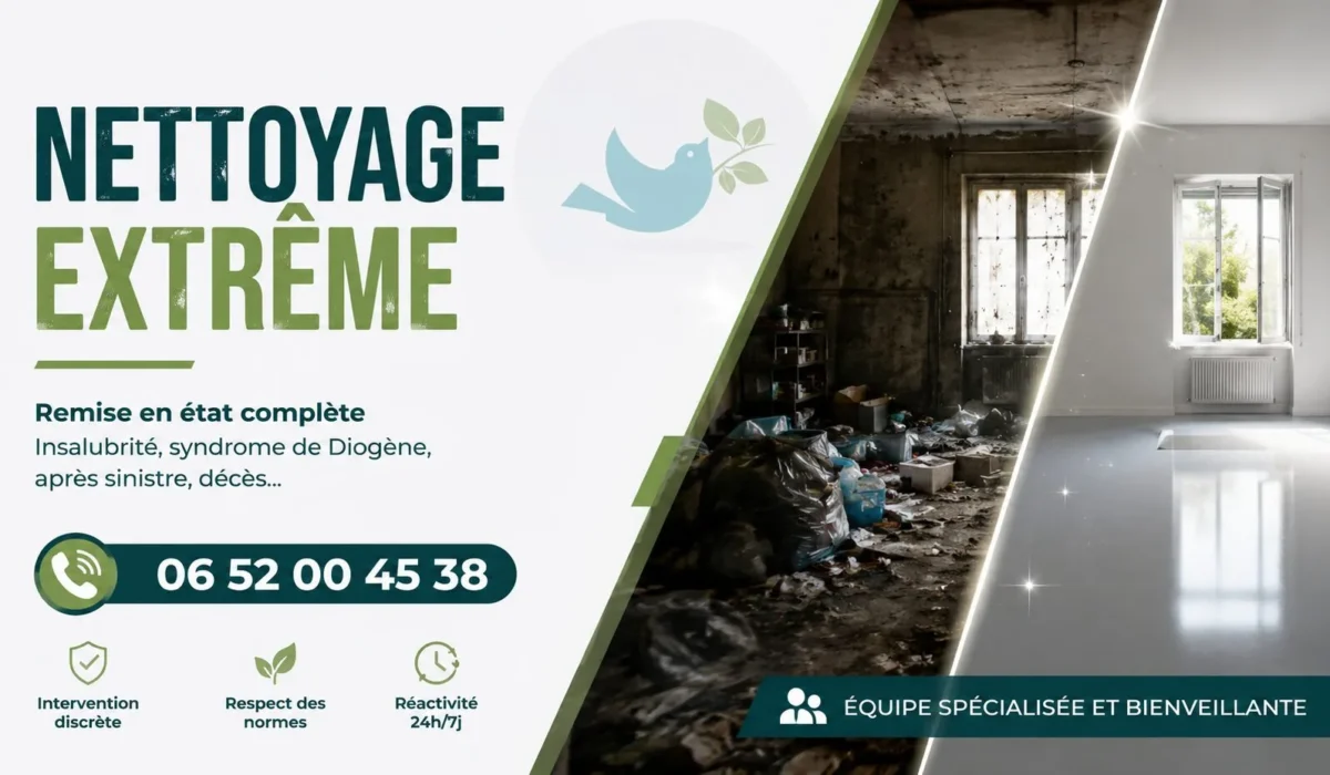 Boissisé-le-Roi : nos prestations de nettoyage extrême