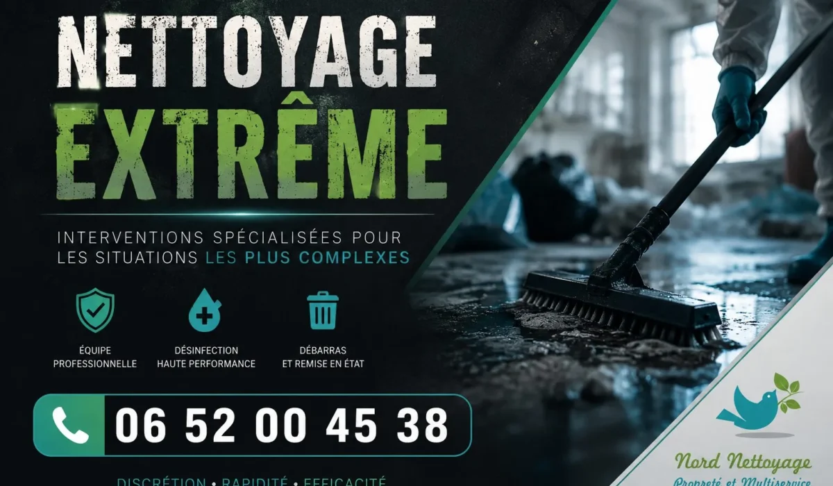 Boissy-le-Châtel : nos prestations de nettoyage extrême