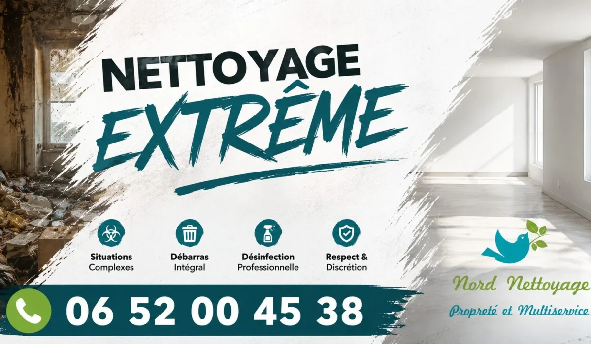 Bornel : nos prestations de nettoyage extrême