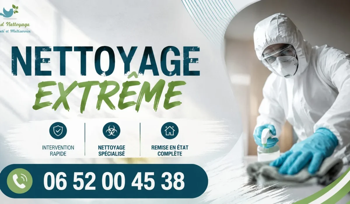 Bouafle : nos prestations de nettoyage extrême