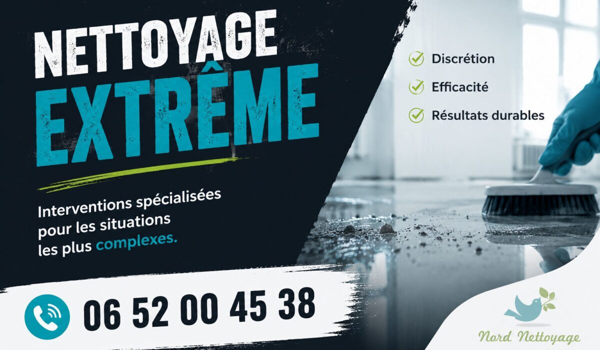 Nettoyage extrême à Bourbon-l'Archambault : intervention professionnelle pour désinfection, débarras et remise en état de logements insalubres.