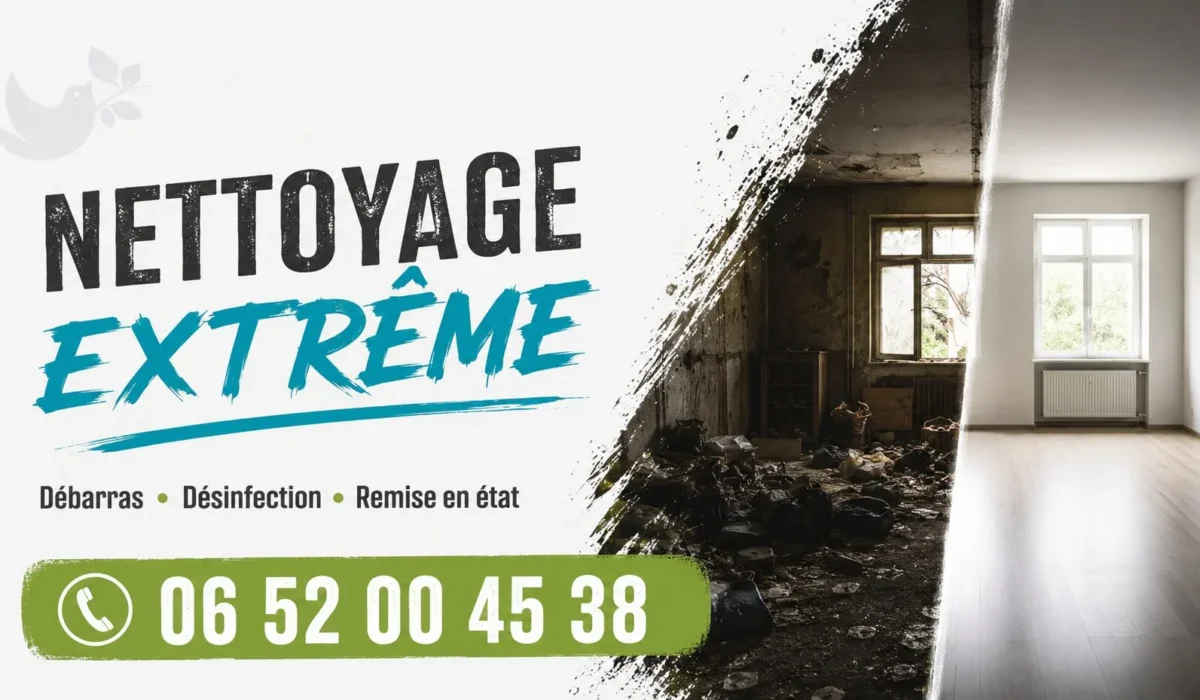 Bousbecque : nos prestations de nettoyage extrême
