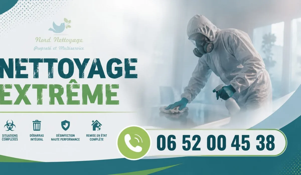 Boussois : nos prestations de nettoyage extrême