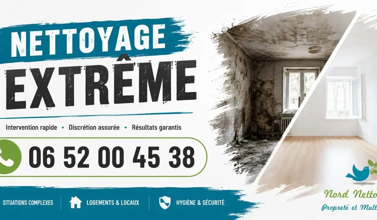 Bray-Dunes : nos prestations de nettoyage extrême