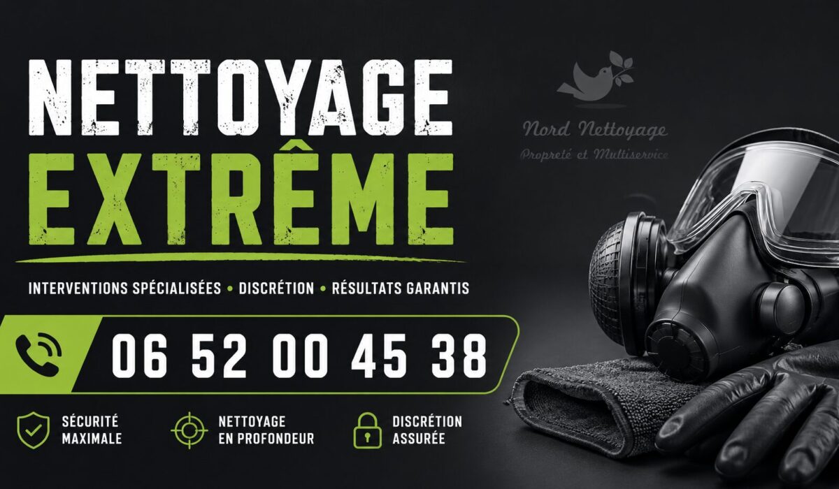 Nettoyage extrême à Brison-Saint-Innocent : intervention spécialisée pour logements insalubres, syndrome de Diogène, débarras et désinfection complète.