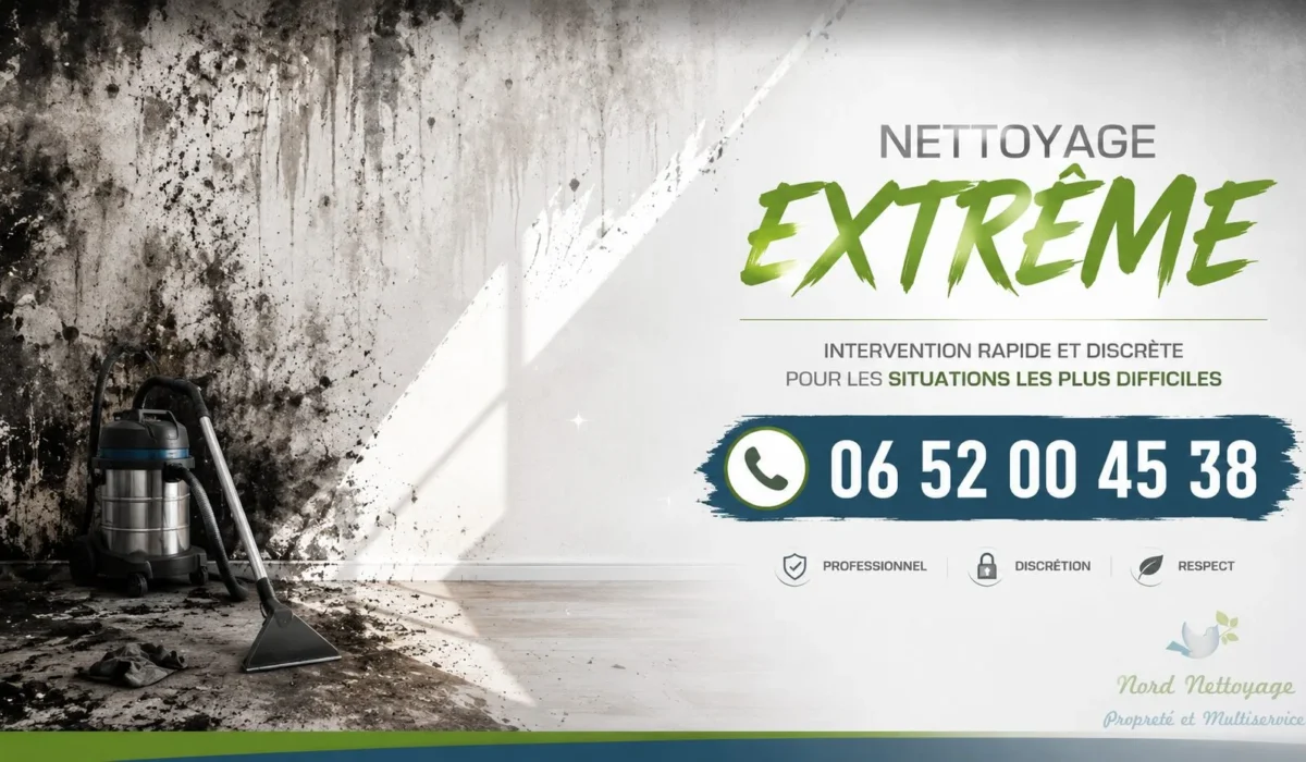 Bruyères-sur-Oise : nos prestations de nettoyage extrême