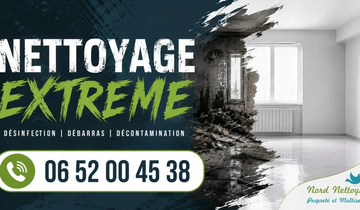 Bury : nos prestations de nettoyage extrême