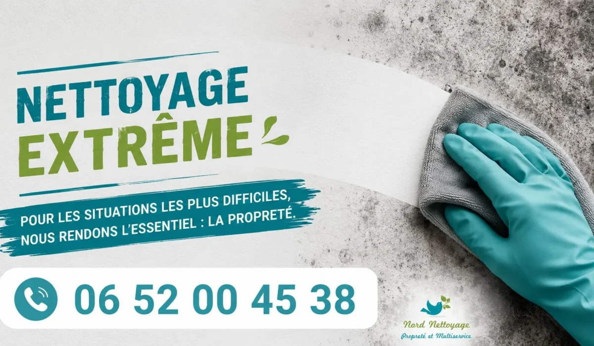Camiers : nos prestations de nettoyage extrême
