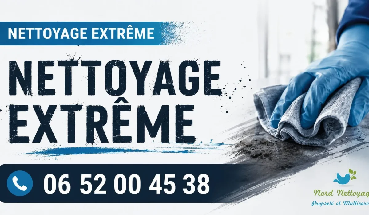 Camon : nos prestations de nettoyage extrême
