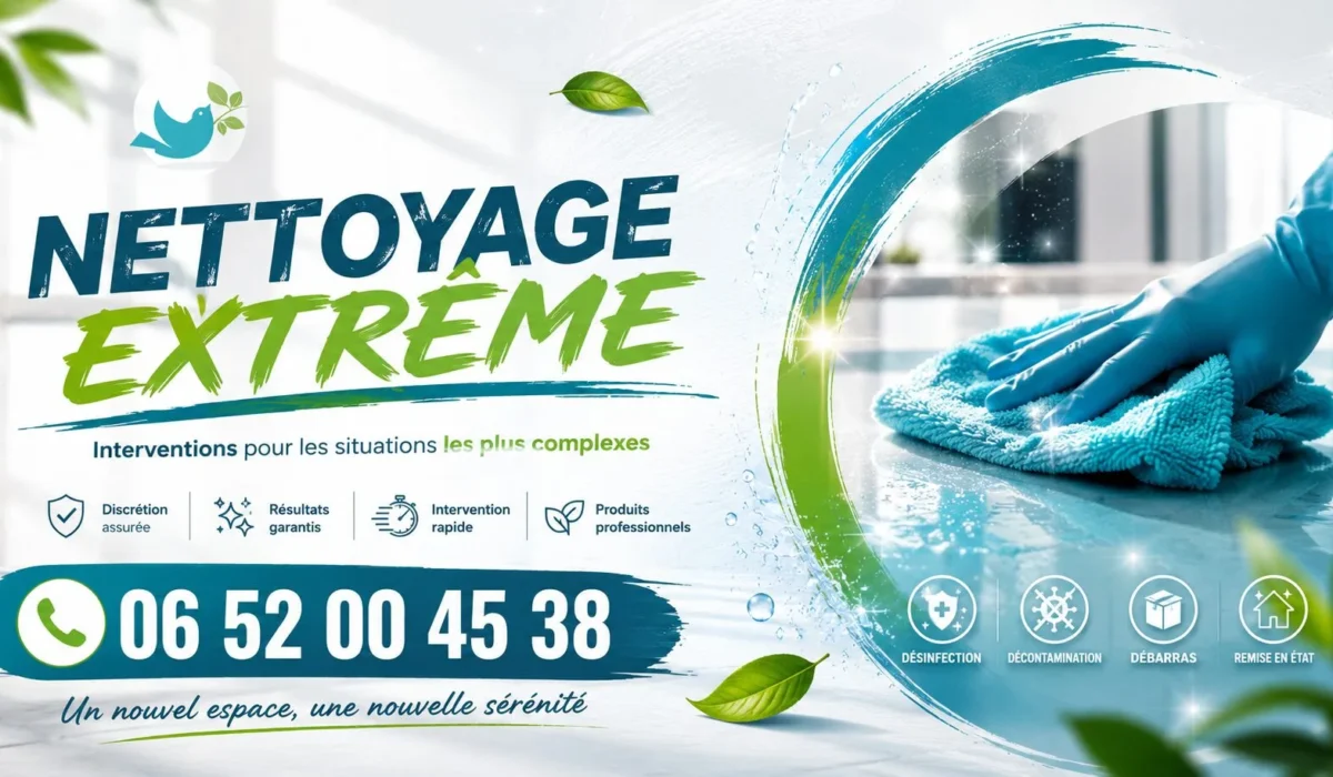 Cesson : nos prestations de nettoyage extrême