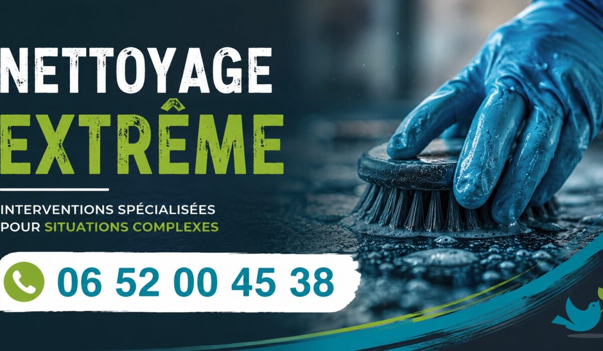 Nettoyage extrême à Chalamont : intervention professionnelle pour logements insalubres, syndrome de Diogène, désinfection et remise en état.