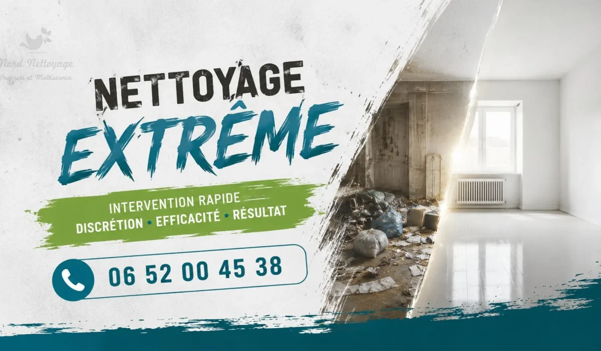 Champlan : nos prestations de nettoyage extrême