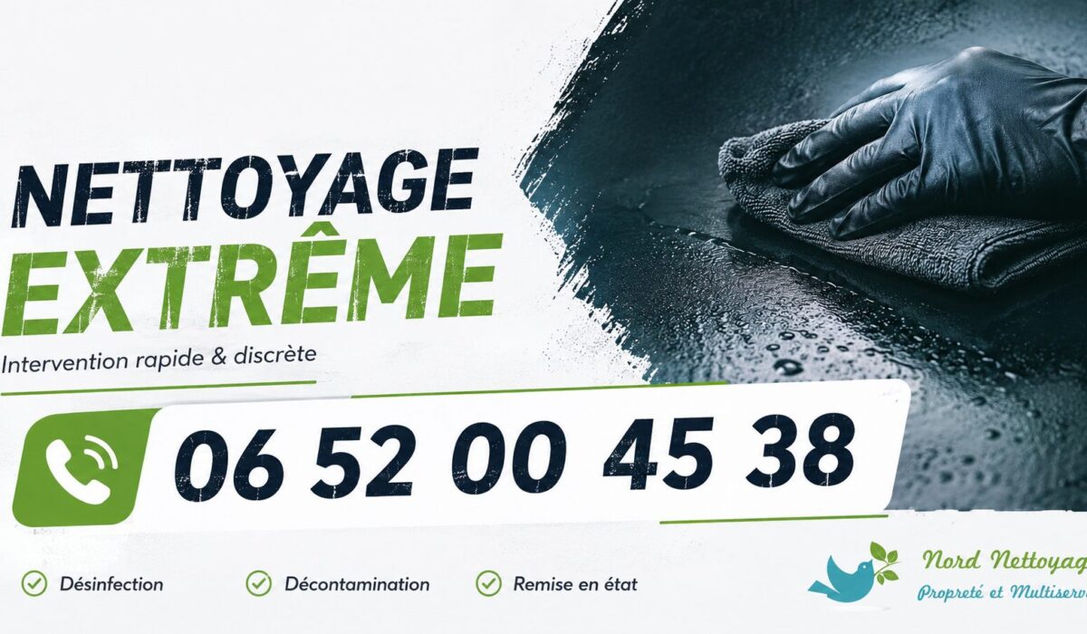 Intervention de nettoyage extrême à Chapareillan avec remise en état, désinfection et débarras réalisés par des professionnels.