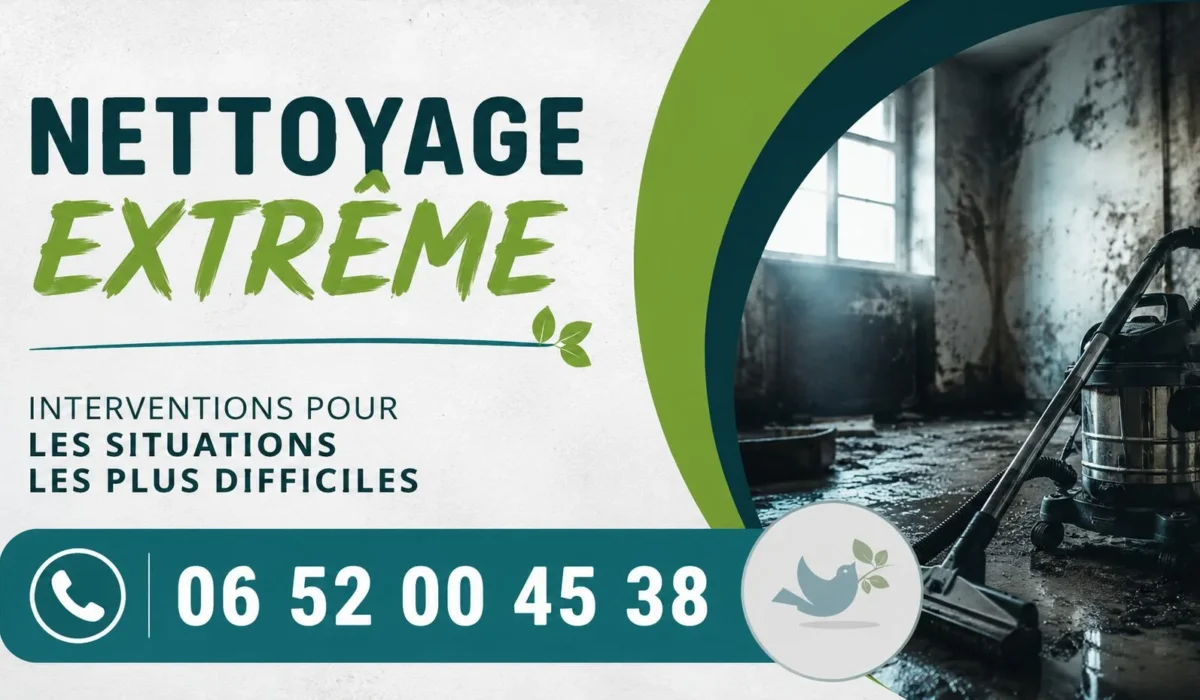Château-Landon : nos prestations de nettoyage extrême
