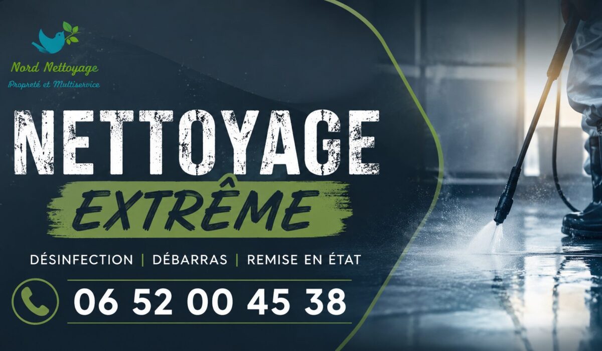 Nettoyage extrême à Chatte : débarras, désinfection et remise en état de logements encombrés ou insalubres.