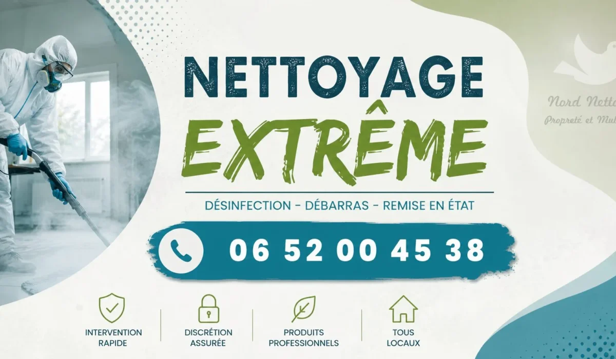 Chaumontel : nos prestations de nettoyage extrême
