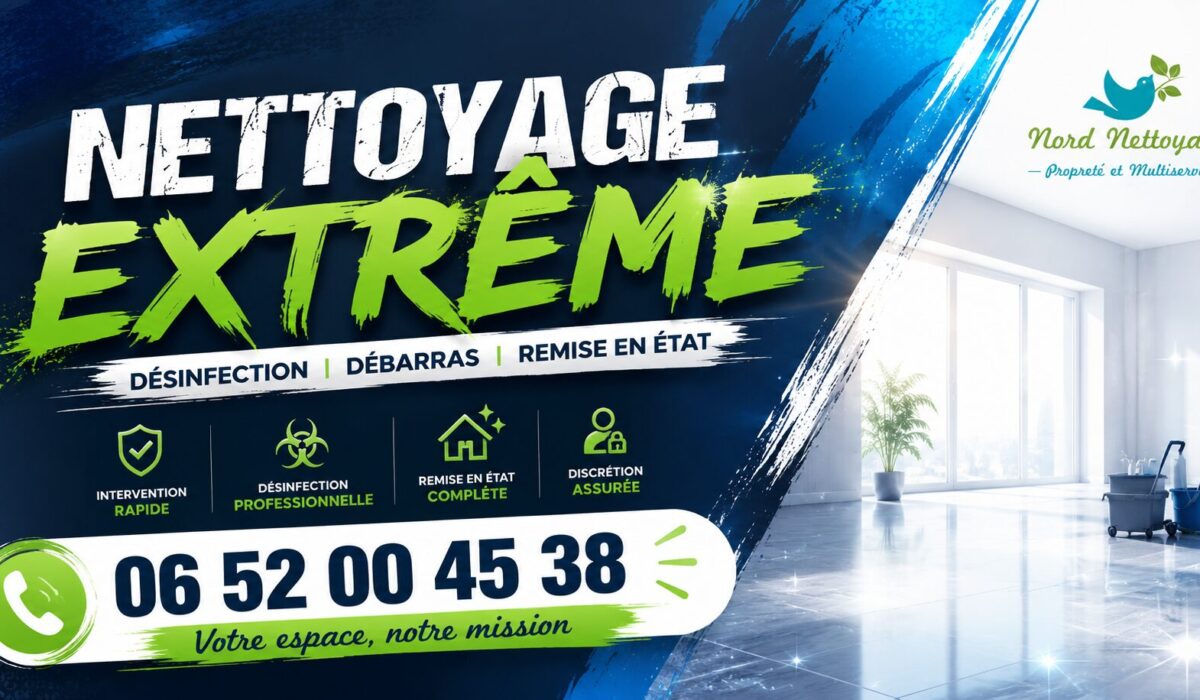 Nettoyage extrême à Conflans-Sainte-Honorine avec intervention rapide pour logements insalubres, syndrome de Diogène, après sinistre et désinfection complète.