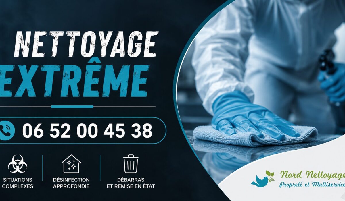 Service de nettoyage extrême à Cornas avec désinfection, débarras et assainissement de logements insalubres.